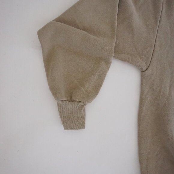 Vintage Morning Sun Tan Fall Graphic Sweatshirt Cabincore Sunflower Garden XL - Picture 7 of 11